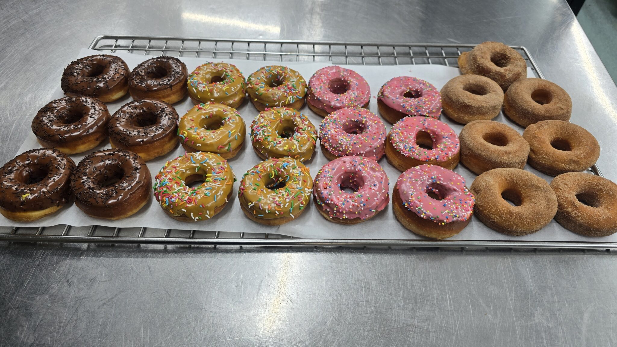 Iced Yeast Donuts